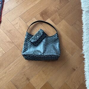Stylish Black and Gray Women's Bag